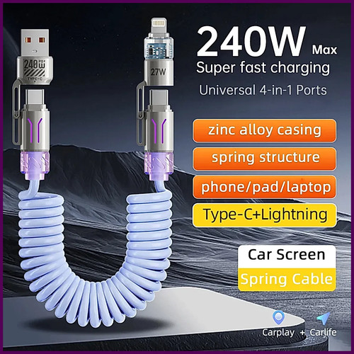 240w rgb spring usb - 240w,