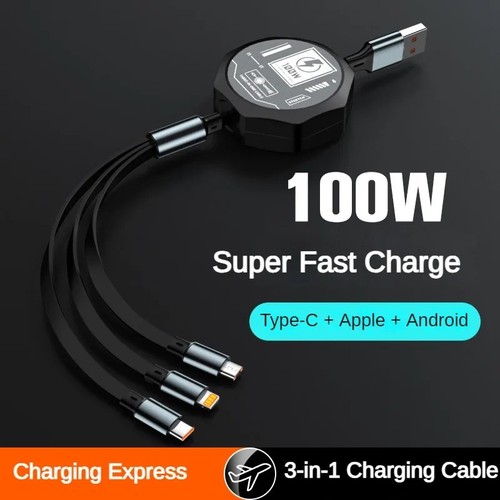 Retractable usb charger cable - retractable,
