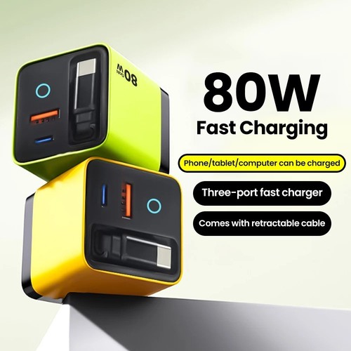 Gan usb charger plug fast - charger,