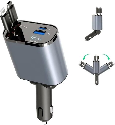 120w retractable car - 4-in-1,