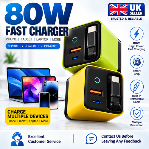Gan usb charger plug fast - charger,