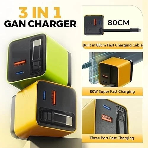 Gan usb charger plug - gan, uk