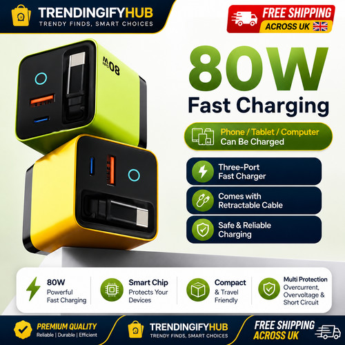 Gan usb charger plug - usb, fast