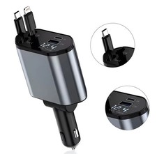 4 in 1 120W Car Retractable