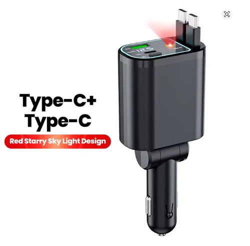 Car charger fast - 4, in