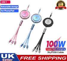 Retractable 3 in 1 Multi USB