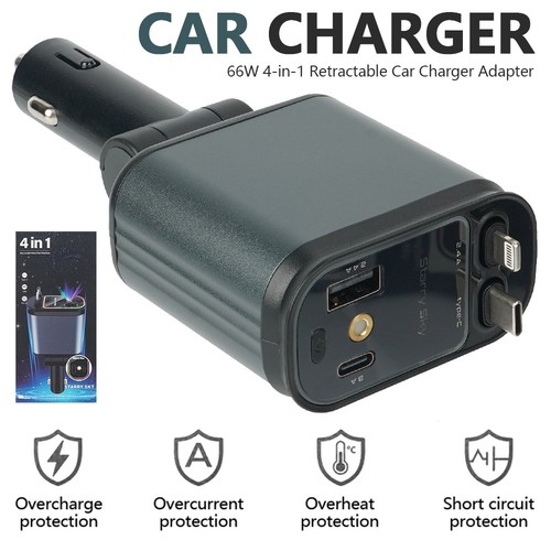 Car retractable charger - 1,
