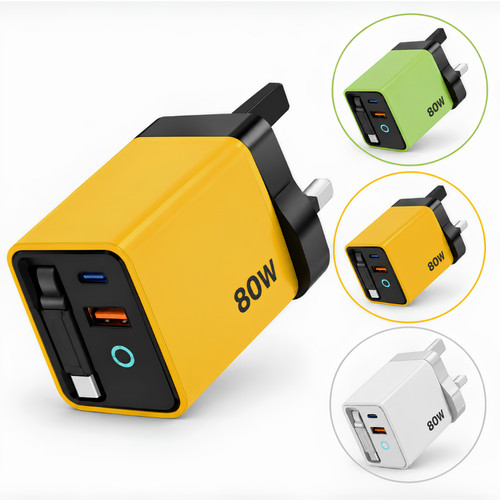 Gan usb charger plug fast - plug,