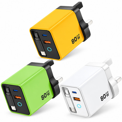 80w gan usb - usb, charger