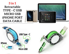 3 in 1 Retractable Charging