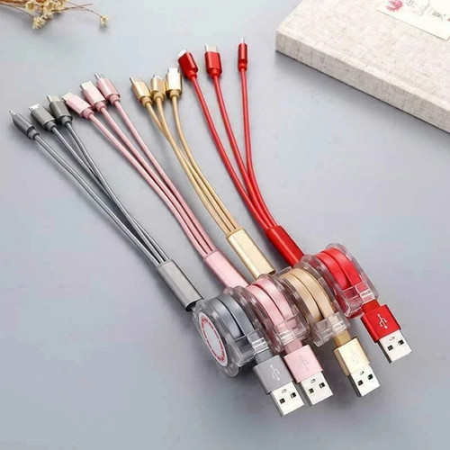Retractable data usb - 3, in