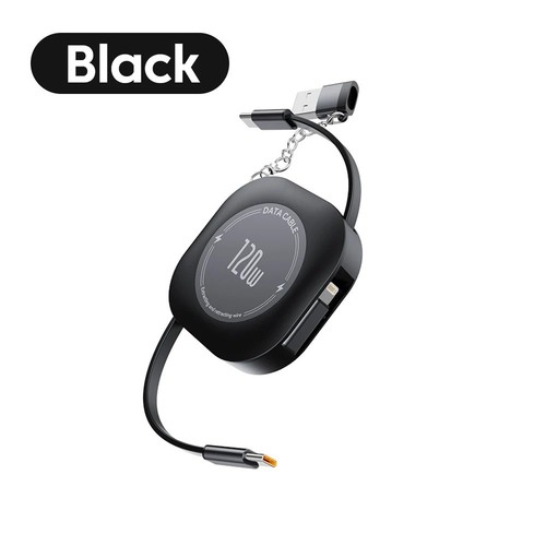 120w usb retractable cable - c,