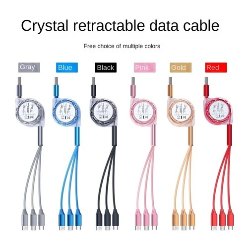 Retractable charging - 3, in