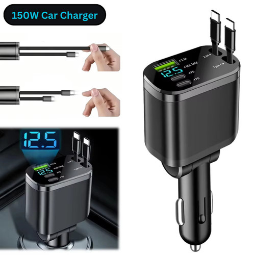 150w car charger in1 - 150w,