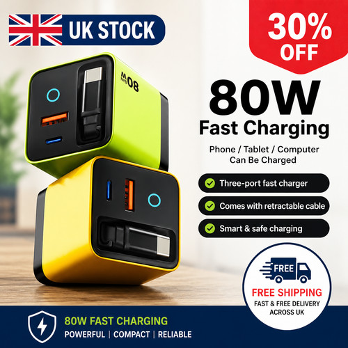 Gan usb charger plug fast - charger,