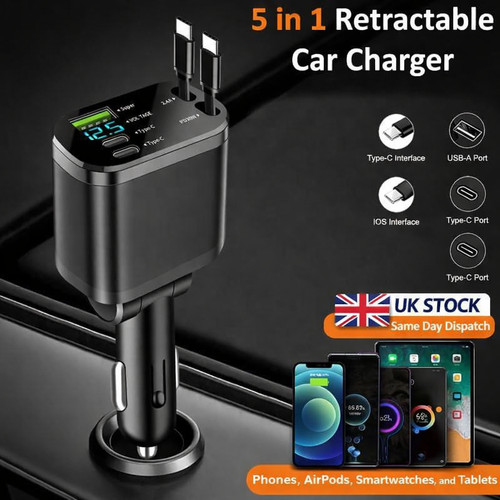 100w retractable car - 100w, 1