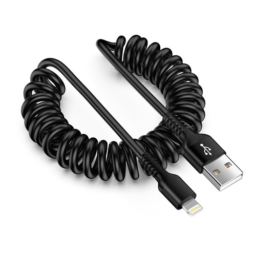Gaef coiled lightning cable - gaef,