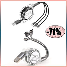 Retractable 3 in 1 Multi USB