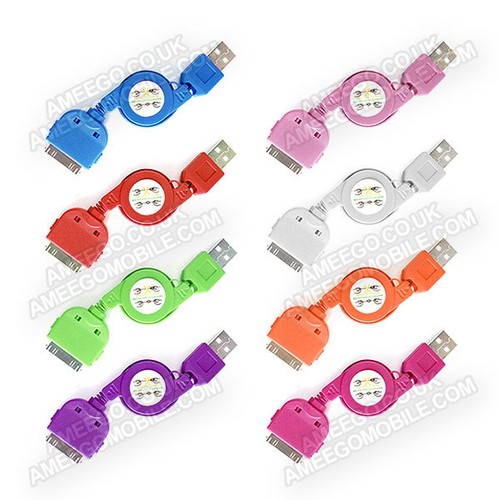 Retractable usb data sync - data,