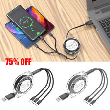 Retractable 3 in 1 Multi USB