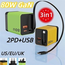 80W  Fast Type C USB Charger